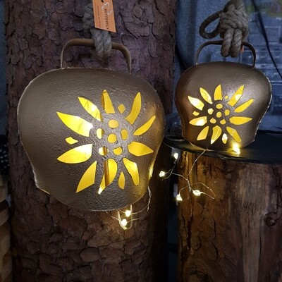 Glocke / Treichel Edelweiss gold, Grand
