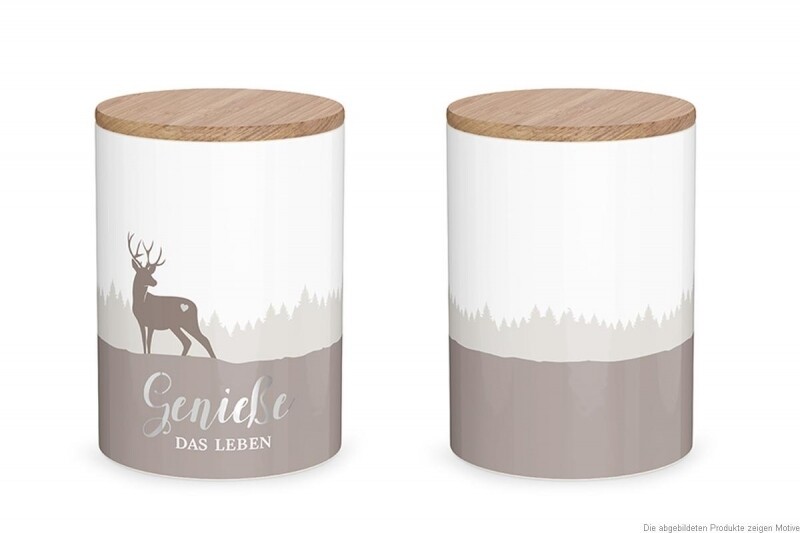 Vorratsdose  -  Geniesse den Tag