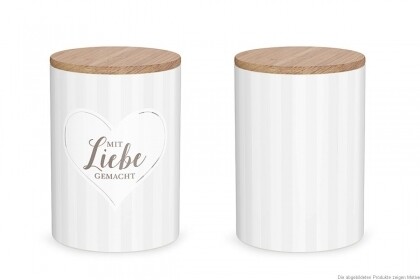 Vorratsdose  -  mit Liebe gemacht