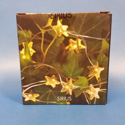 Sirius LED Lichterkette TRILLE, clear silver, 40 LED