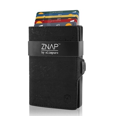 ZNAP - Korkleder schwarz,  8 Karten