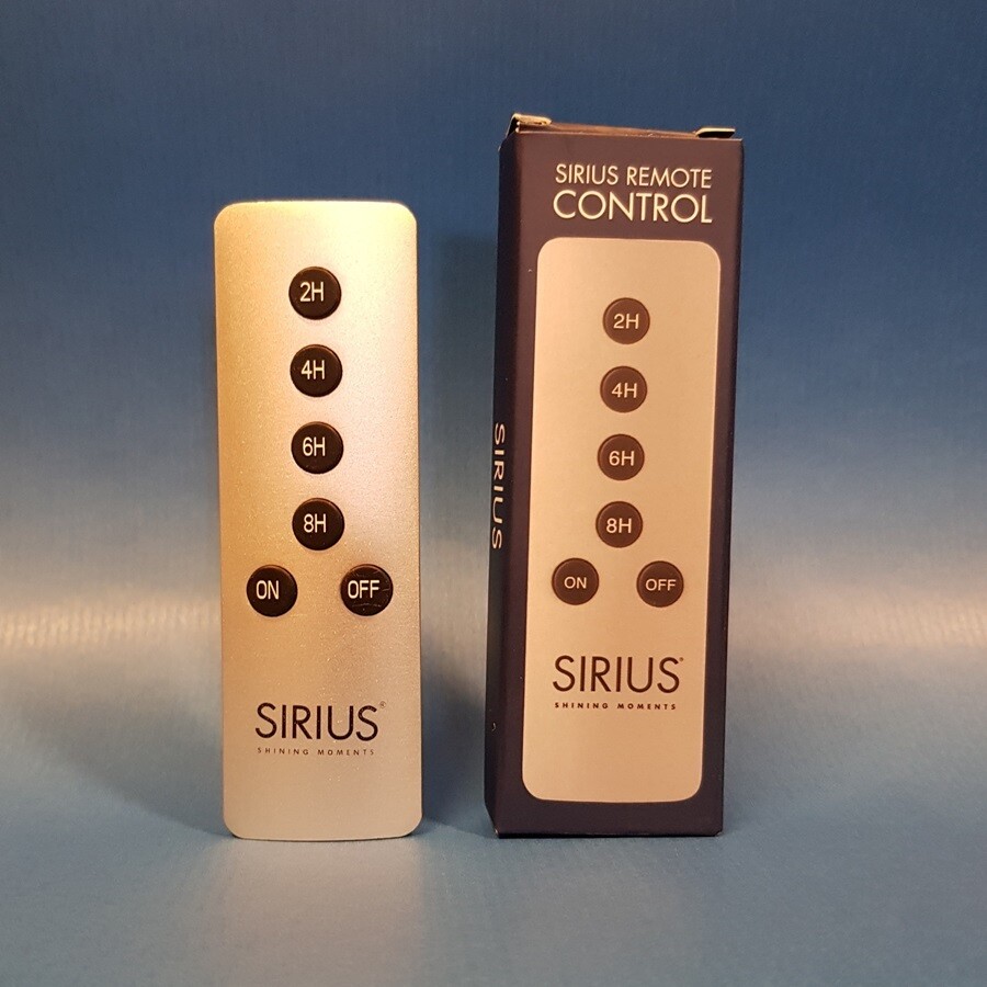 Sirius Remote Control mit Timerfunktionen