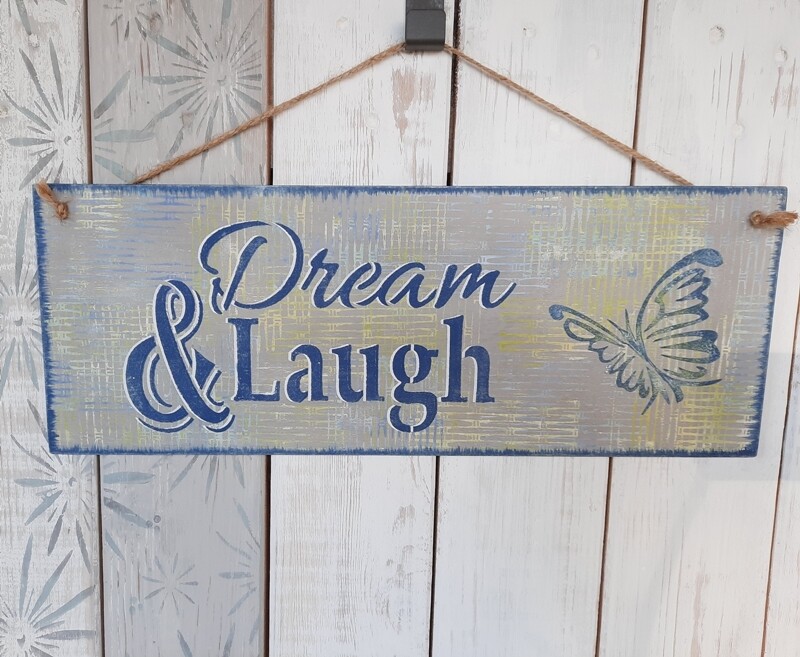 Schilderbilder Dream & Laugh