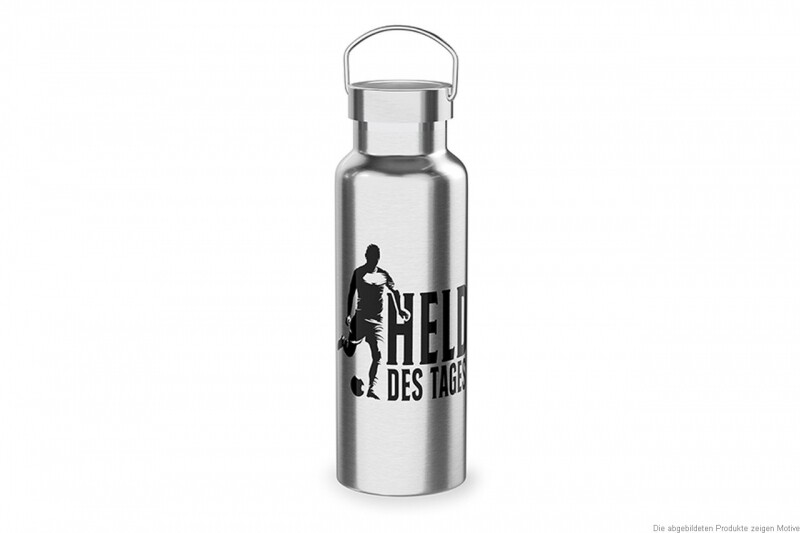 Thermoflasche 500ml, Held des Tages