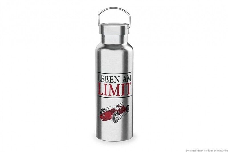 Thermoflasche 500ml, Leben am Limit