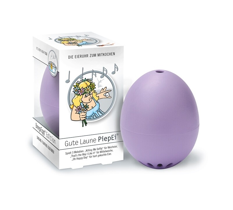 GUTE LAUNE Piep-Ei , hell-violett