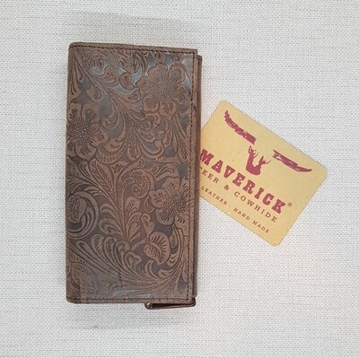 Wallet Lady FRIONA long, brown, 18.5x10cm