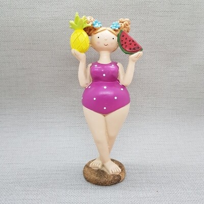 Swimsuit Girl mit Fruits