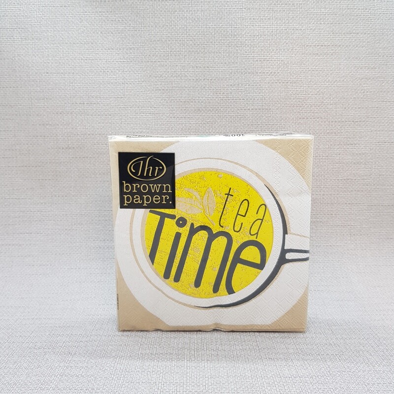 Serviette Tea - Time