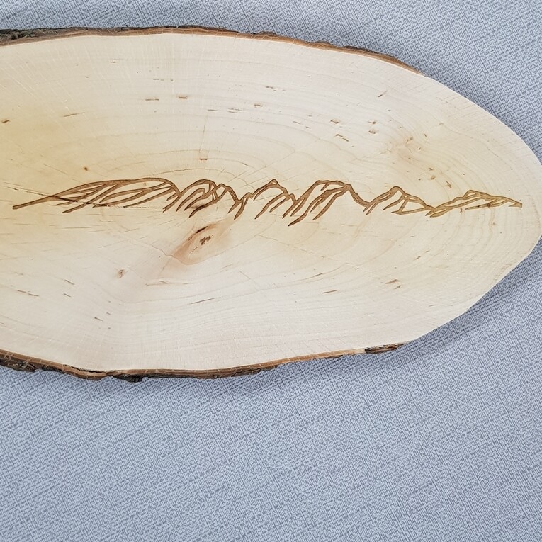 Servierplatte CHURFIRSTEN, 38cm