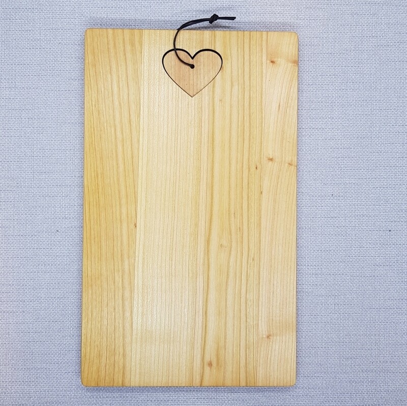 Schneidbrettli Herz, Kirschholz Schneidbrettli Herz, Kirschholz