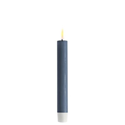 LED-Kerzen DELUXE Homeart iced blue 2x15cm, 2 Stk