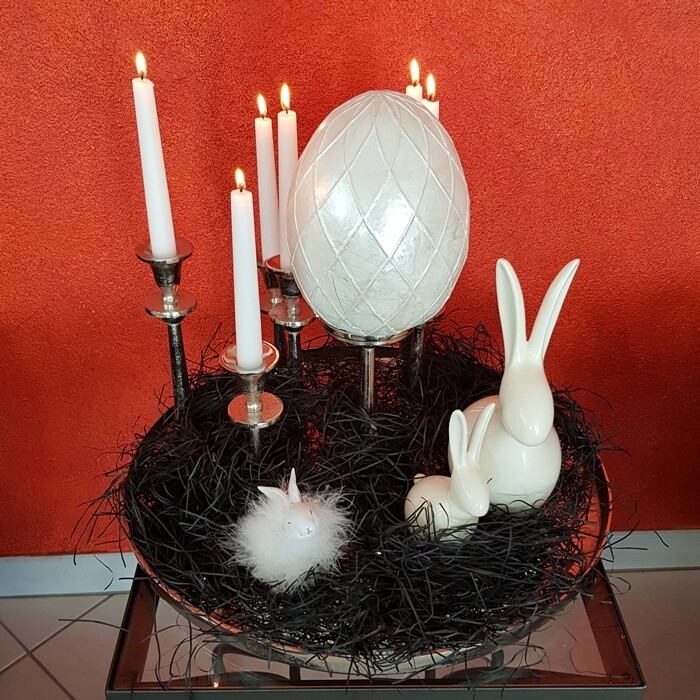 Kerzenplatte für 13 Kerzen, D47cm, Alu