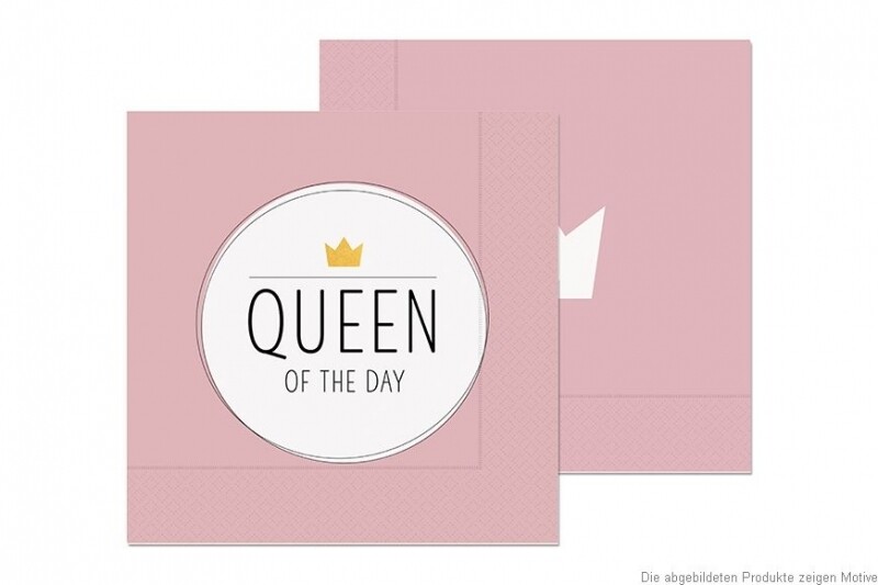 Serviette Queen of the Day