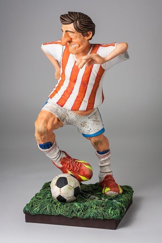 "THE FOOTBALL PLAYER",  50%"