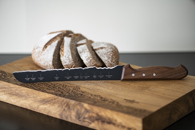 Brotmesser SÄNTIS, mit Teflonklinge