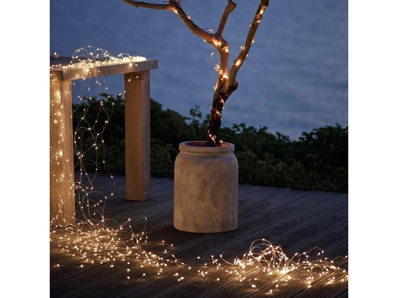 Sirius LED Lichterkette KNIRKE clear Indoor/Outdoor, 200 LED