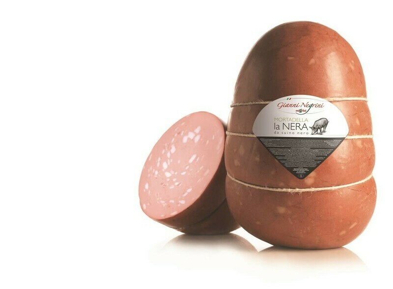 Mortadella LA NERA Negrini 3 kg mezza s/v