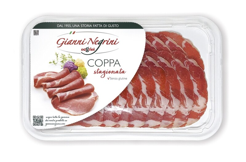 Coppa stagionata vaschetta 80 gr