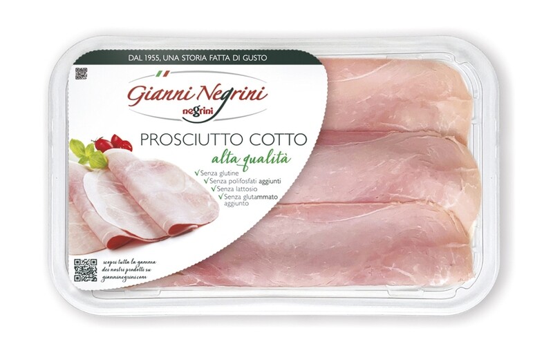 Prosciutto cotto vaschetta 80 gr
