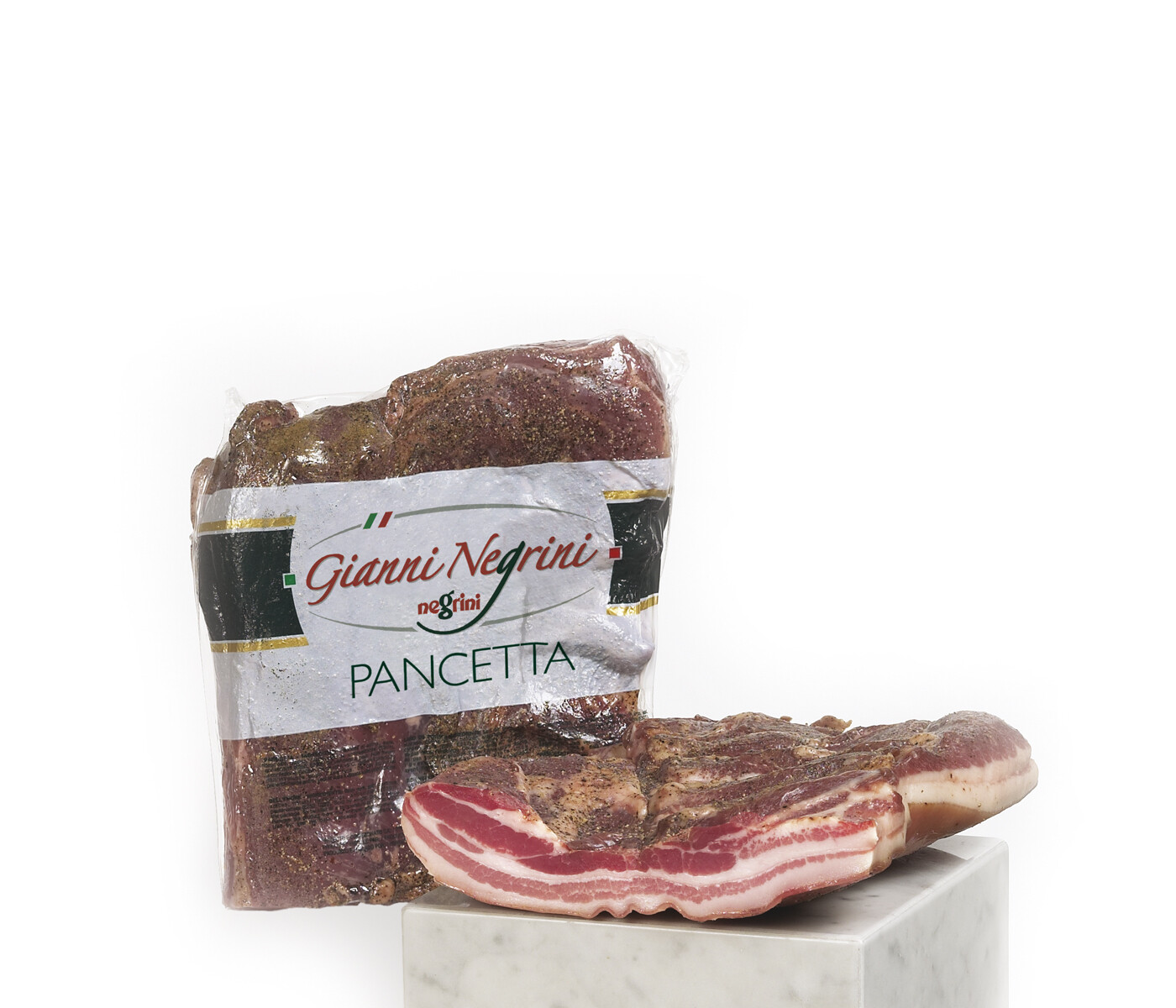 Pancetta tesa Delicatesse cruda 1,5 kg metà s/v