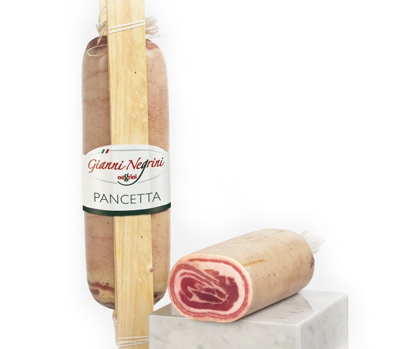 Pancetta arrotolata pressata scot 1,5 metà s/v