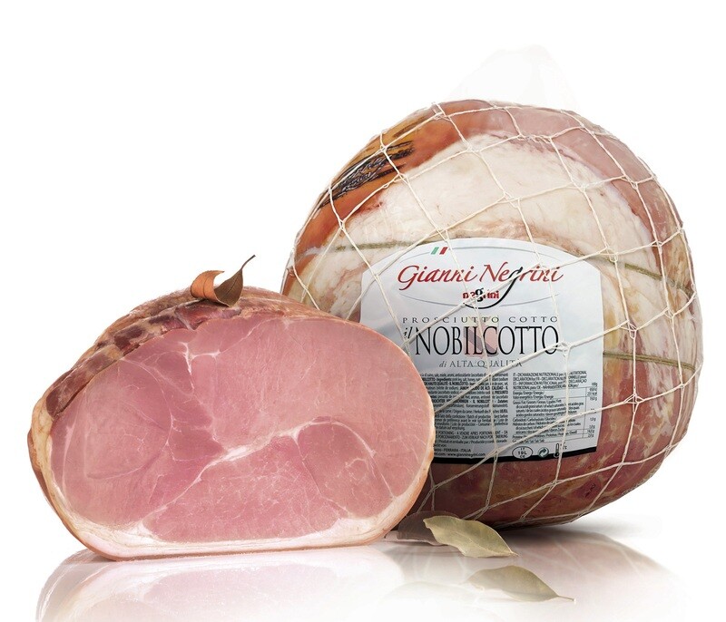 Prosciutto cotto Il Nobilcotto Italiano 5,5 kg metà s/v