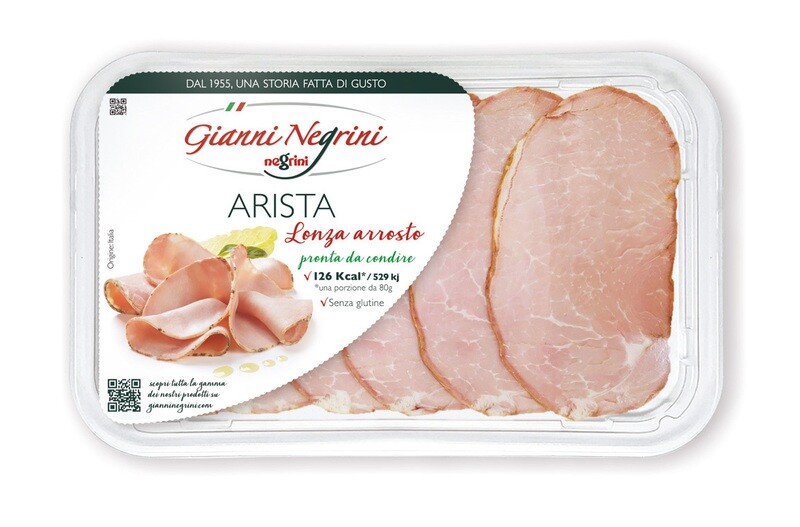 Arista - Lombo al forno vaschetta 80 gr