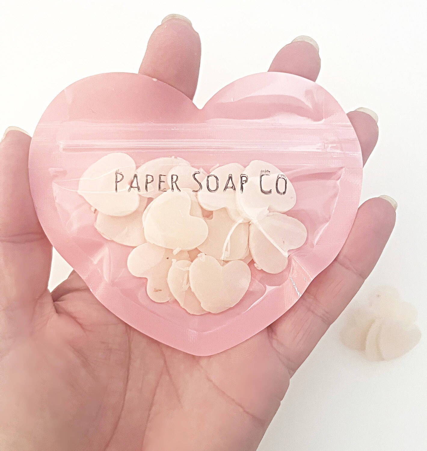 Hearts - Mini Paper Soap - 1oz