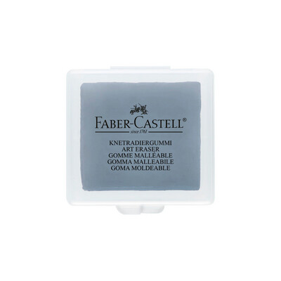 Faber-Castell Kneaded Eraser with Case, Grey