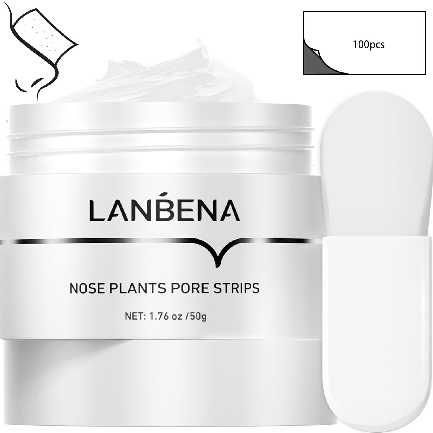 Lanbena Blackhead Remover Nose Pore Strips