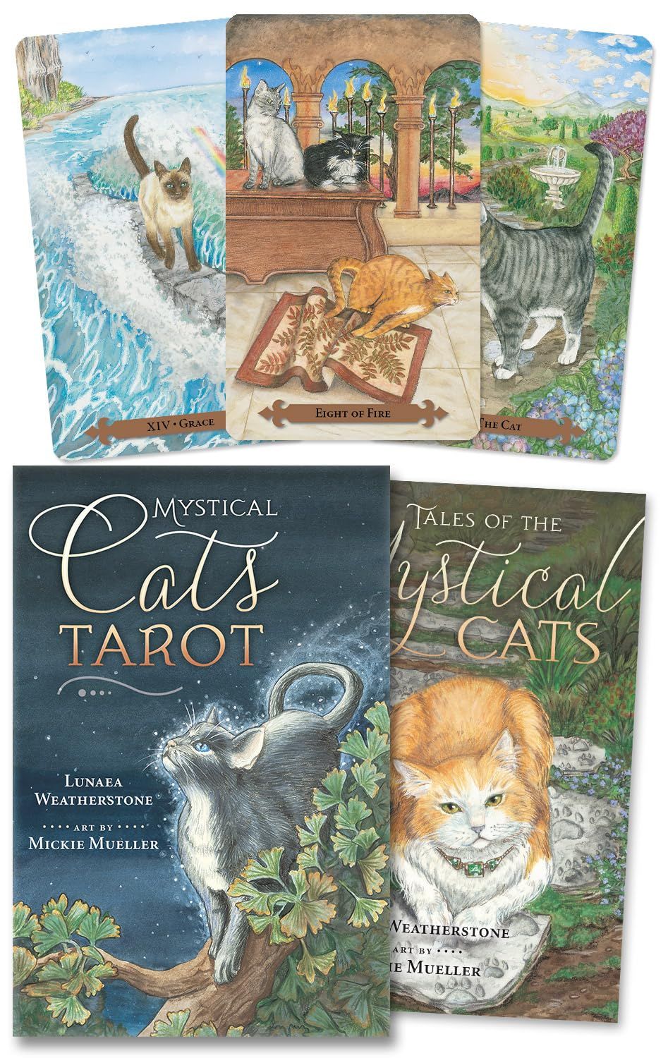 Mystical Cats Tarot Cards