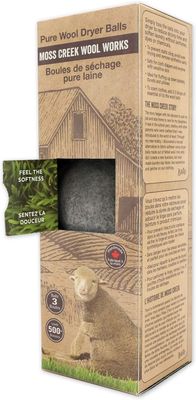 Moss Creek Wool Works - Pure Wool Dryer Balls - Canadian Hand Made