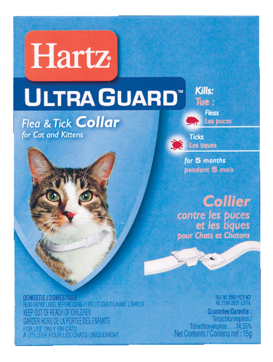 Hartz Ultra Guard Flea and Tick Treatment Collar For Cats and Kittens