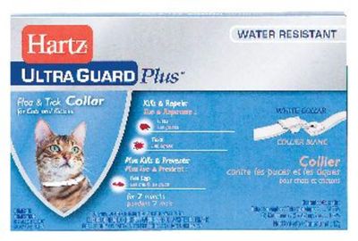 Hartz Ultra Guard Plus Water-Resistant Flea and Tick Treatment Collar, For Cats and Kittens