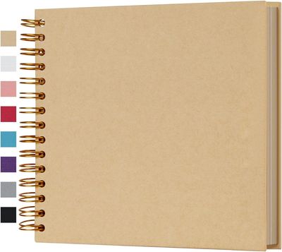 DIY SCRAPBOOK PHOTO ALBUM HARDCOVER