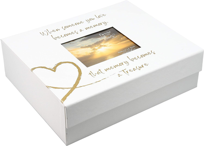 Memory Keepsake Box, 11&quot; x 9&quot;, White