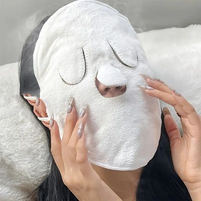 Hypoallergenic Moisturizing Facial Steamer Mask for Hot Skin Care