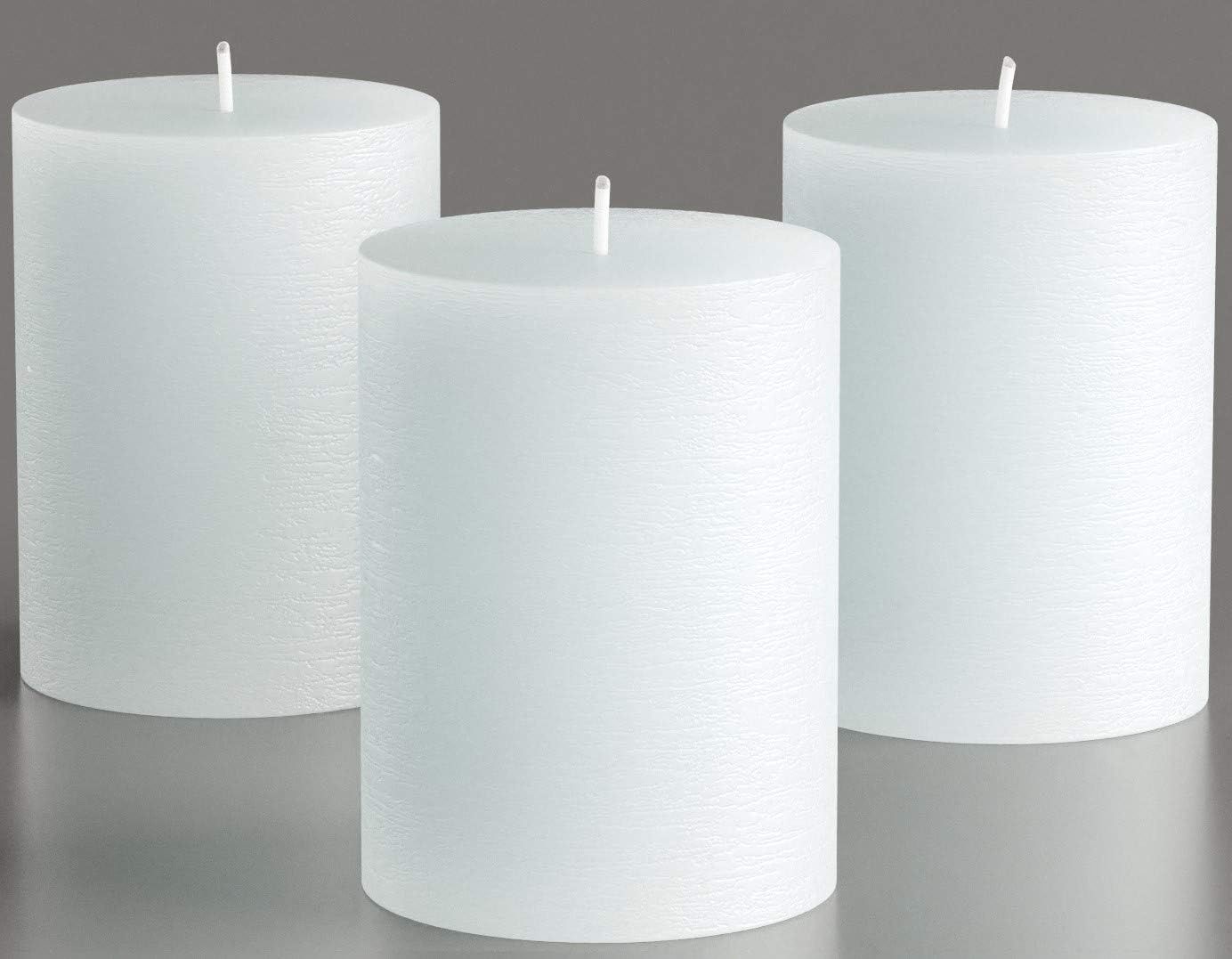 Pillar Candles, 3 Pack