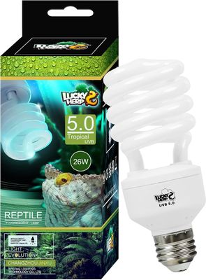 UVB 5.0 Compact Fluorescent Lamp 13W 26W