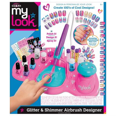Glitter &amp; Shimmer Designer Nail Art Kit