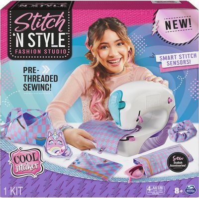 Stitch ‘N Style Fashion Studio, Pre-Threaded Sewing Machine
