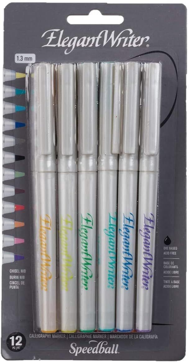 Speedball Elegant Writer Calligraphy Marker Set