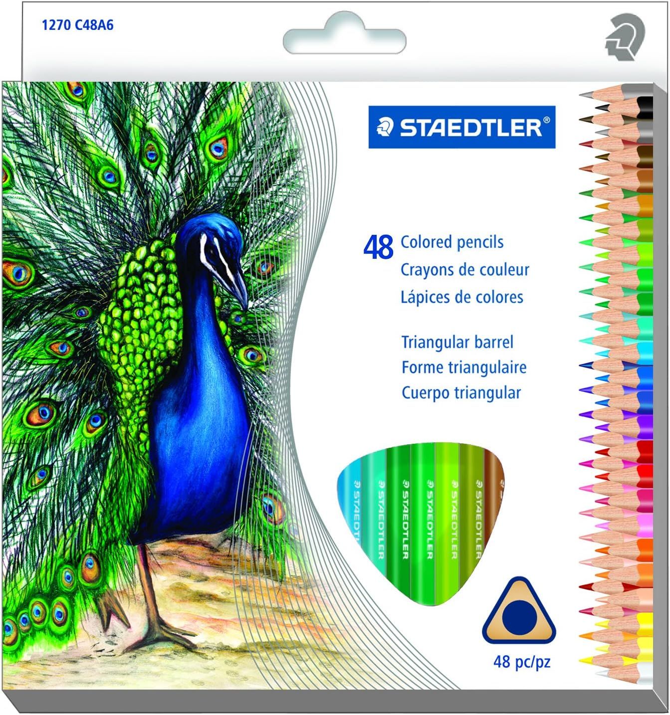 Triangular Colored Pencils 48