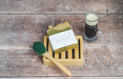 Stout Beer Soap - Natural Handmade Soap Bar - Scoundrel