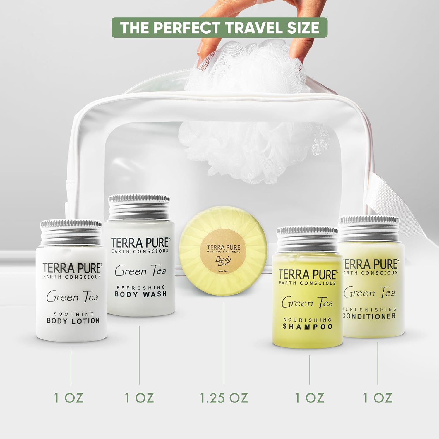 Terra Pure Green Tea 3 PC Gift Set
