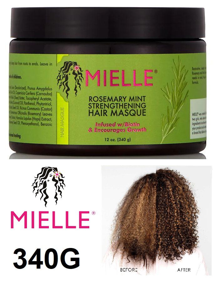 Rosemary Mint Strengthening Hair Masque