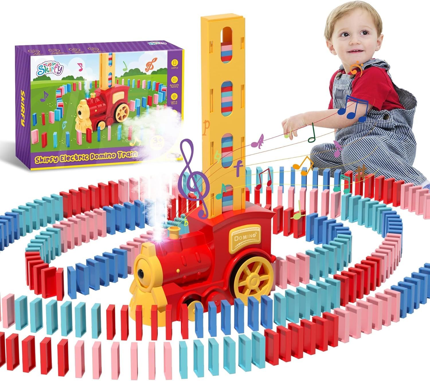 Dominoes Train Set 160pcs