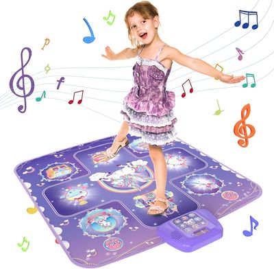 Dance Mat for Kids, Light Up LED Dance Pad