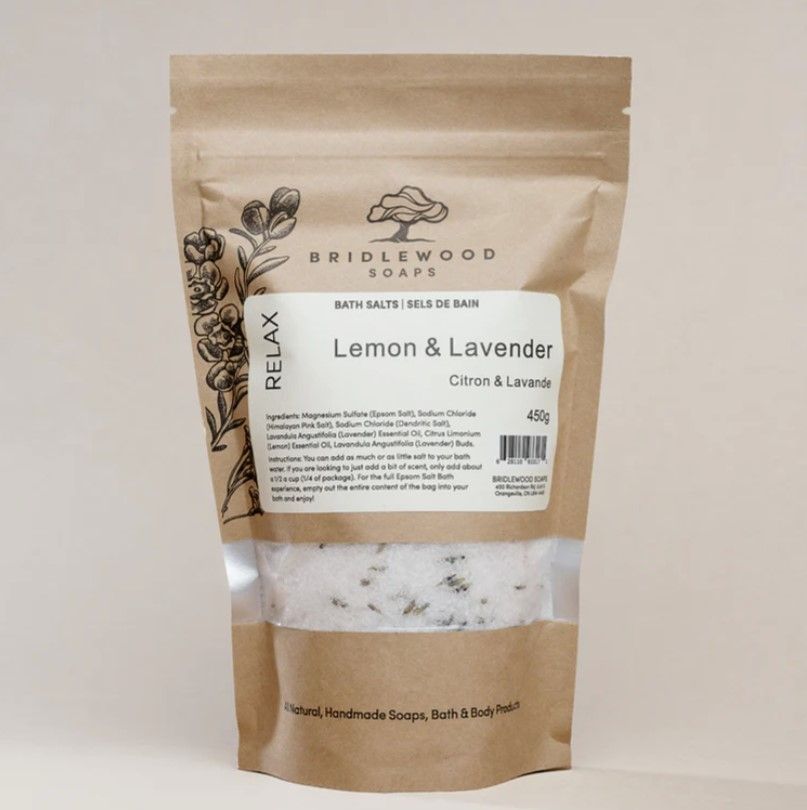 Relax - Lemon &amp; Lavender Bath Salts